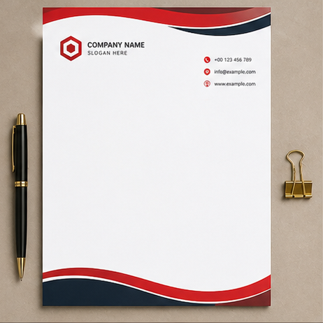 Letterhead Sample 3